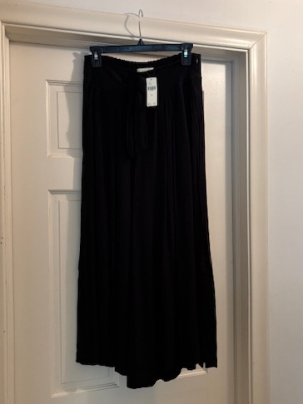 NWT Anthropologie Maeve Guacho Pants Black Size XS